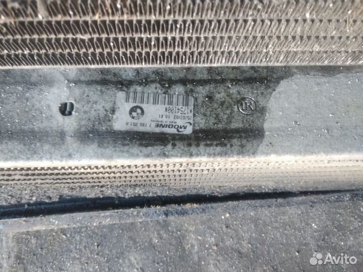 Кассета радиаторов с бмв Е46 330D дизель