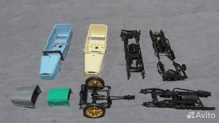 Модели руссобалт СССР и запчасти к ним 1/43