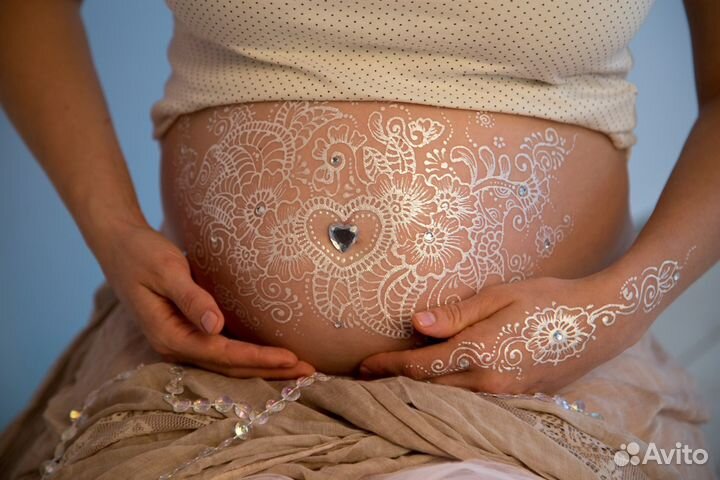 Мехенди, временное тату хной, аквагрим, бодиарт