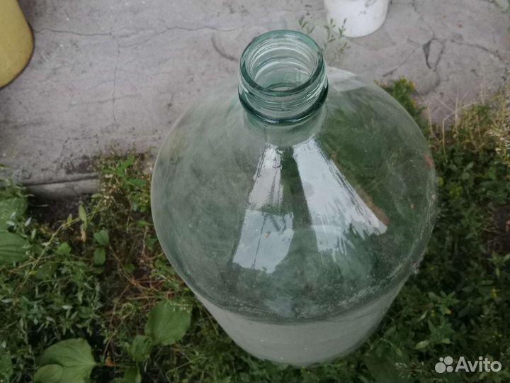 Бутыль стеклянная 20 литров СССР