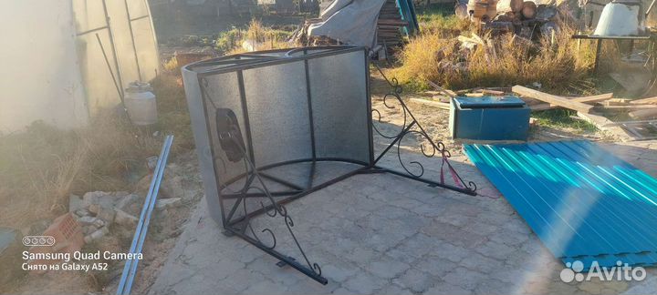 Козырек над дверью бу