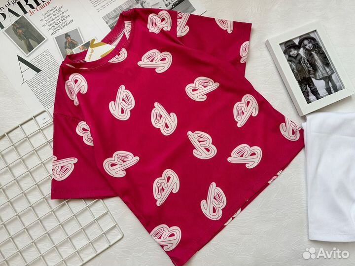 Костюм для девочки летний 110 116 122