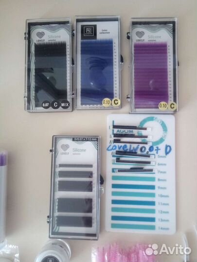 Ресницы для наращивания