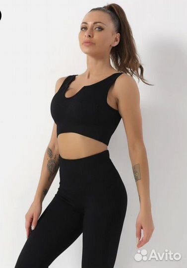 Женский костюм для йоги и фитнеса