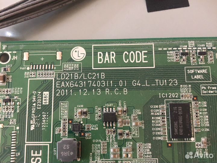 Запчасти для тв LG 32LS5600