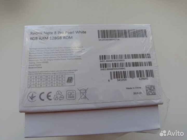 Xiaomi redmi note 8 pro 6 128gb