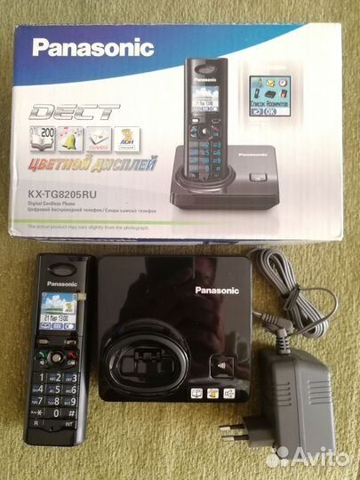 Радиотелефон dect Panasonic KX-TG8205 новый