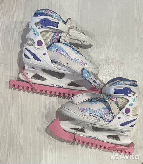 Коньки детские размер 31-36