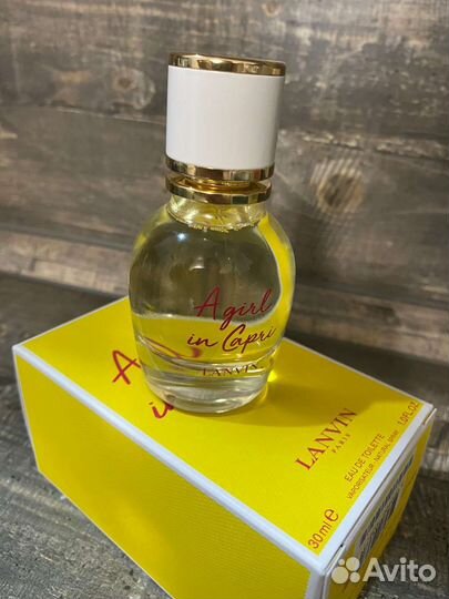 Туалетная вода женская lanvin A Girl in Capri