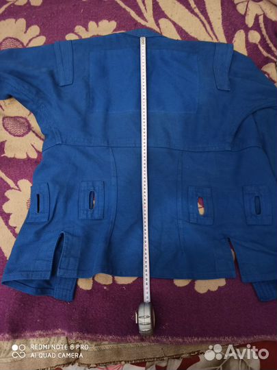 Куртка для самбо синяя и красная