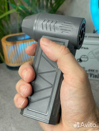 Воздуходувка портативная, ветродуйка аккумуляторна