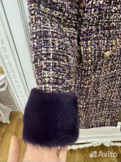 Комплект пальто и платье