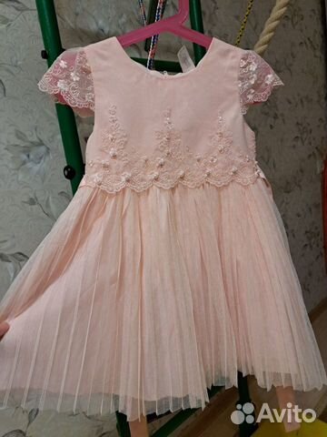 Нарядное платье для девочки 92-98