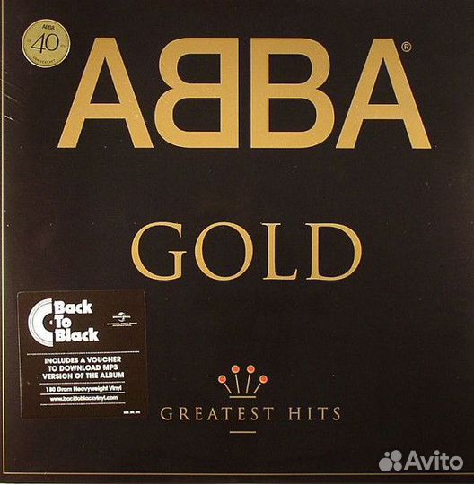 Виниловая пластинка Abba, Gold (Back To Black)