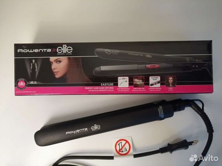 Выпрямитель для волос Rowenta новый