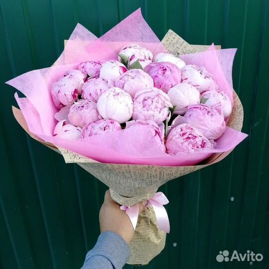 Цветы пионы