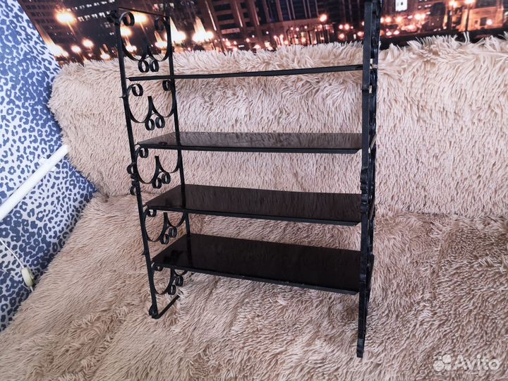 Этажерка полка навесная металл 80-е годы СССР