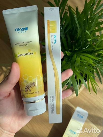 Паста с натуральным прополисом и зелёным чаем