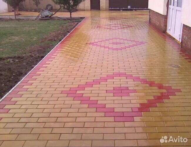 Укладка брусчатки/тротуарной плитки под ключ