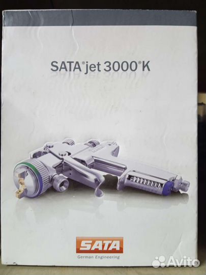 Краскопульт satajet 3000K (с нижн.бачком)