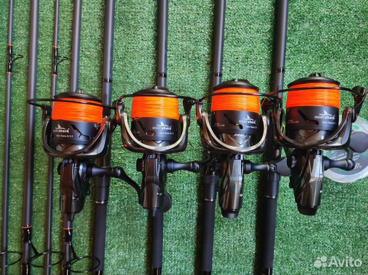 Профессиональный карповый комплект 4+4