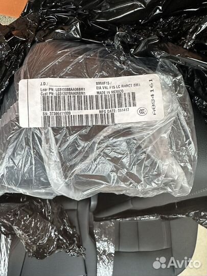 BMW x5 f15 x6f16 диван задний с обогревом