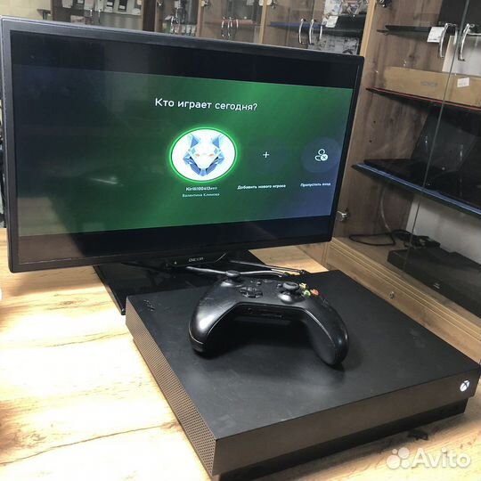 Xbox one X black