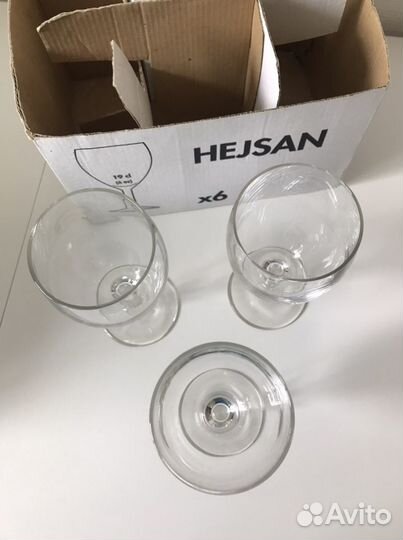 Бокалы для вина IKEA hejsan