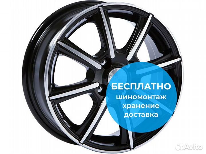 R14 4x100 5,5J ET46 D54,1 Скад Монако алмаз
