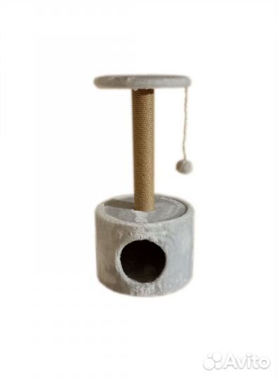 Когтеточка домик для кошки новый