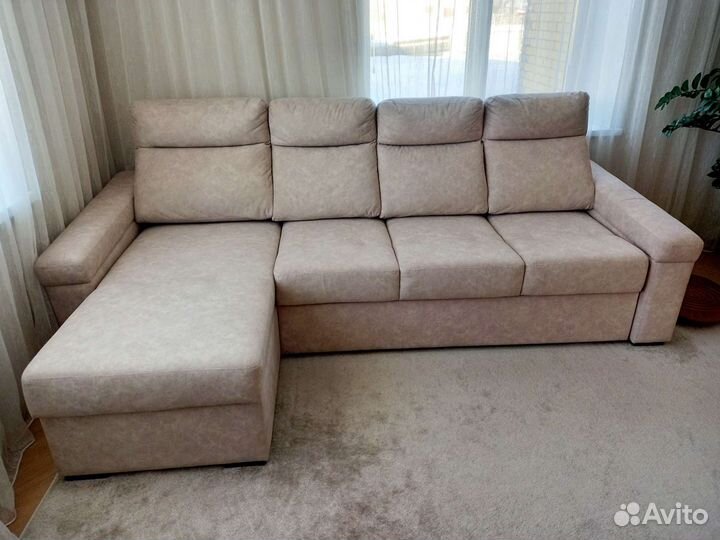 Большой угловой диван бу