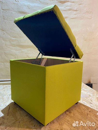 Банкетка пуфик с ящиком