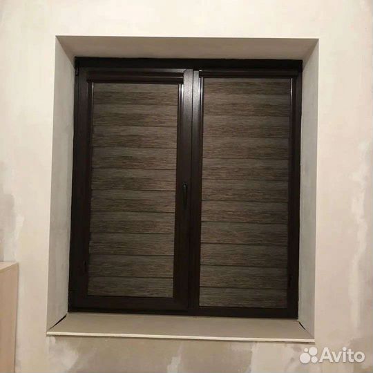 Рулонные шторы зебра