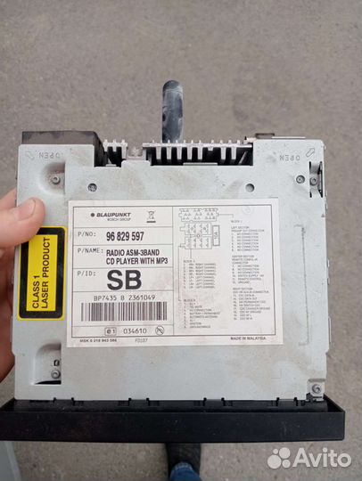 Магнитола на chevrolet lacetti