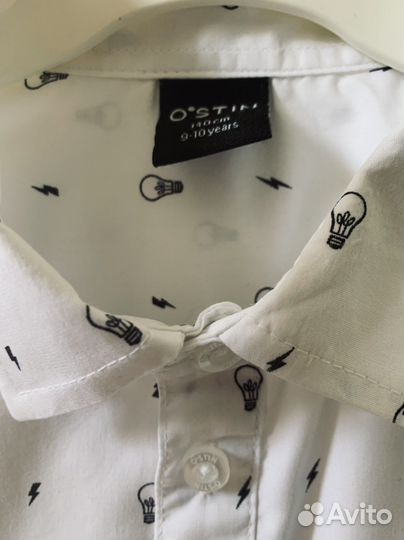 Рубашка для мальчика 140