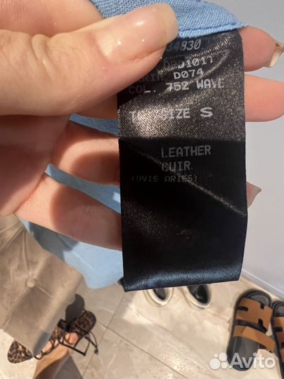 Кожаные брюки