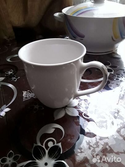 Фарфоровая супница ссср,кружка 0,5 л,Блюдо30,5см