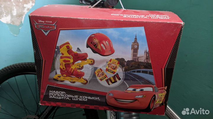 Ролики детские тачки 26-29