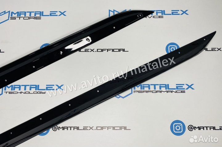 Лезвия на пороги для BMW G20 MPerfomance