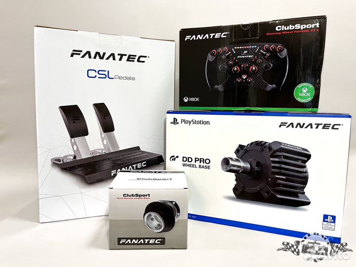 Комплекты Fanatec DD Pro McLaren/FormulaPS,PC,Xbox
