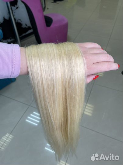 Волосы для наращивания,на заколках,на трессе,70 см