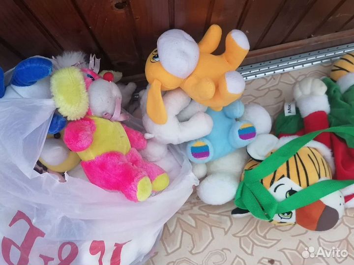 Мягкие игрушки пакетом бесплатно