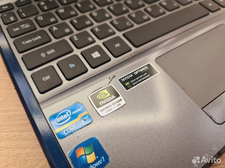 Ноутбук Мощный Acer на Core i7+Nvidia/8gb/SSD