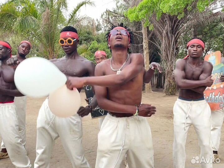 Поздравление на День Рождения из Африки