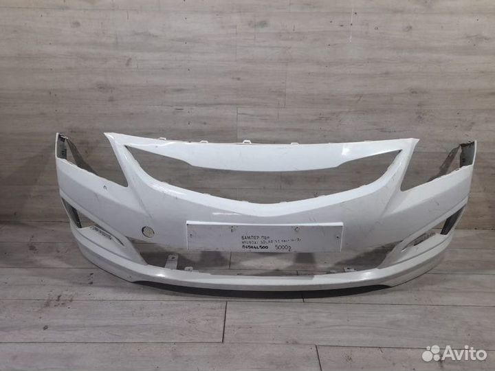 Бампер передний Hyundai Solaris 1 С 2014 По 2017