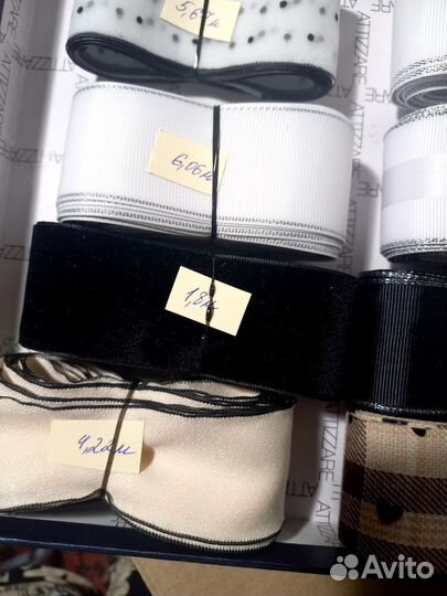 Ленты декоративные для рукоделия