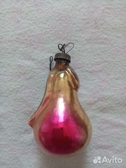 Елочные игрушки СССР. Овощи. Фрукты. Ягоды