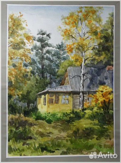 Акварельные картины. Пейзажи