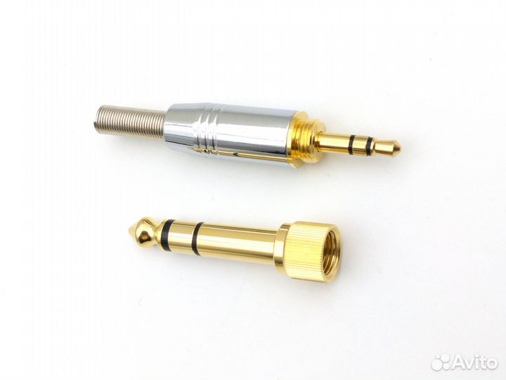 Разъем 3,5Stereo Jack+переходник 6,3Stereo Jack