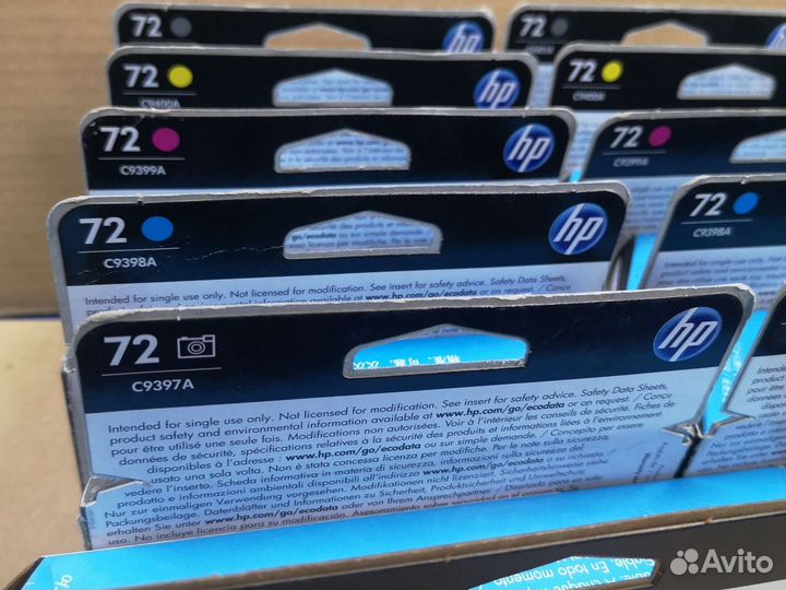 Картриджи hp 72 C9401A Gray